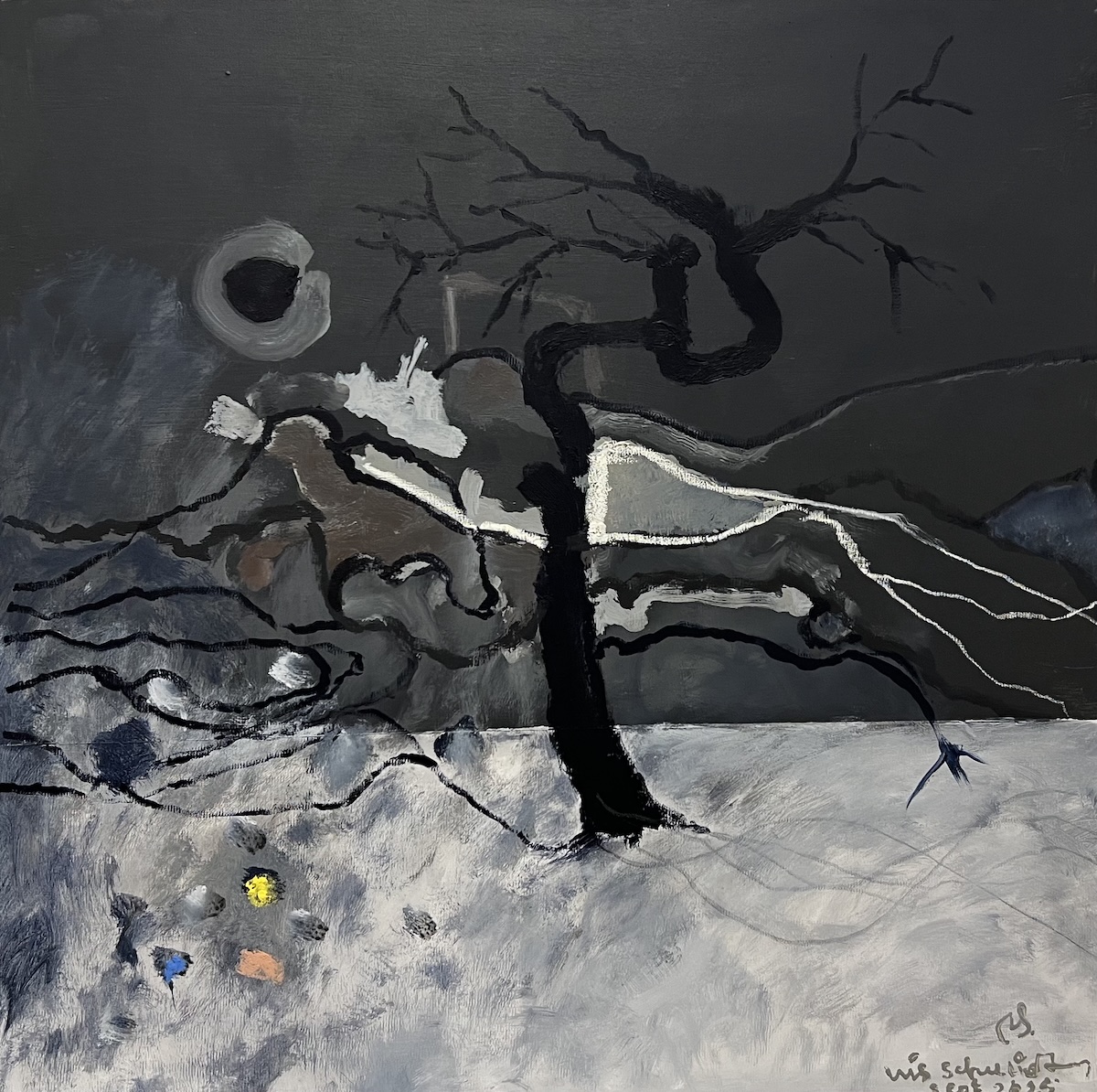 “Nye tider” 24/27. Maleri på lærred. 80 x 80 cm. IMG 9663