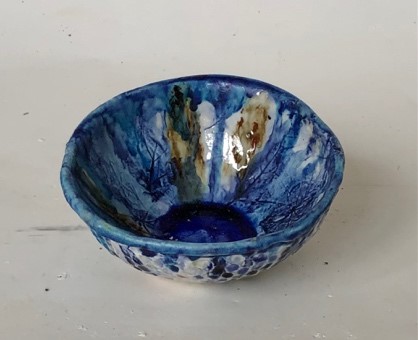 Tine Hecht Pedersen. Skål. Keramik   Ceramics. 6 X 16 X 16 Cm.
