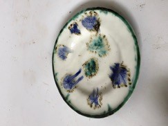 Tine Hecht Pedersen. Porcelænstallerken   Porcelain Dish. 28,5 Cm.