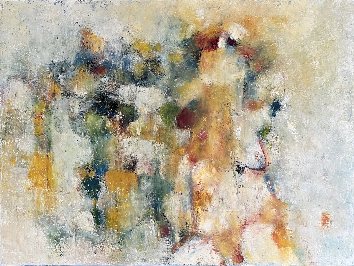 “Venus i kaos”. Maleri på lærred / Paint on canvas. 60 x 80 cm.